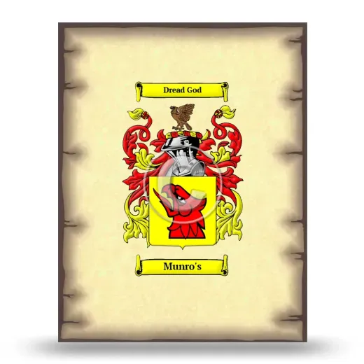 Munro's Coat of Arms Print