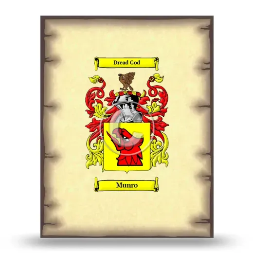 Munro Coat of Arms Print
