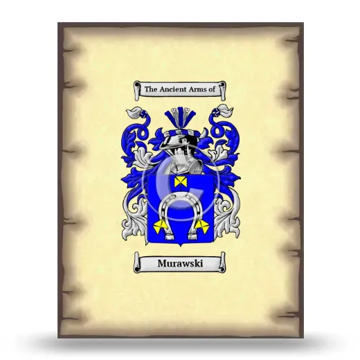 Murawski Coat of Arms Print