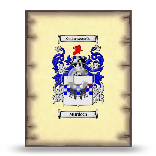 Murdoch Coat of Arms Print