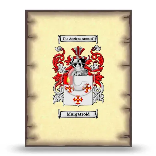 Murgatroid Coat of Arms Print