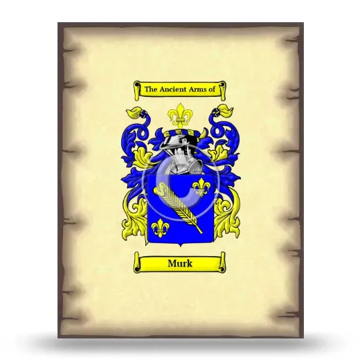 Murk Coat of Arms Print