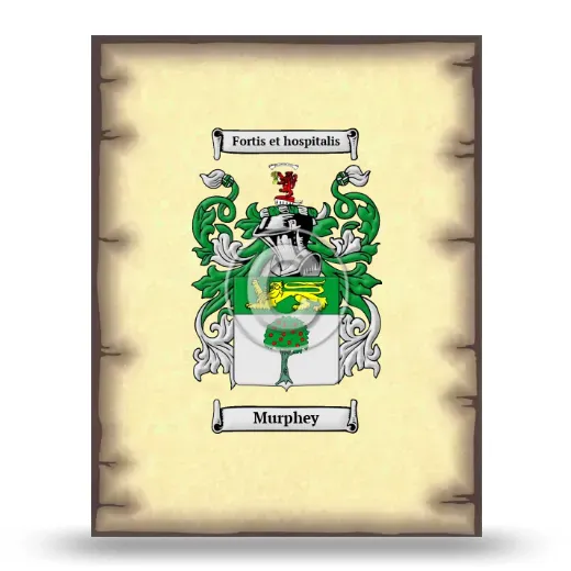 Murphey Coat of Arms Print