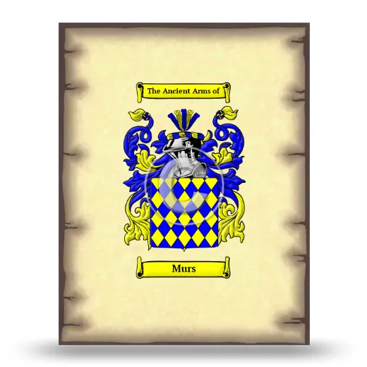 Murs Coat of Arms Print