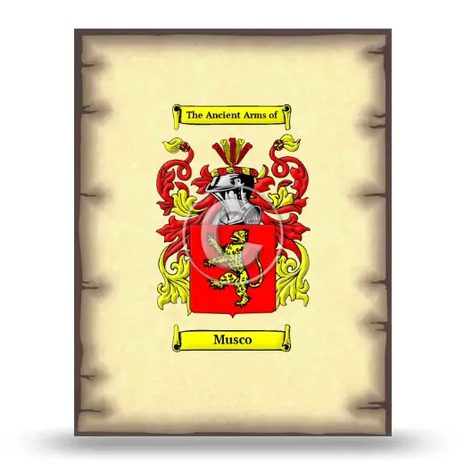 Musco Coat of Arms Print