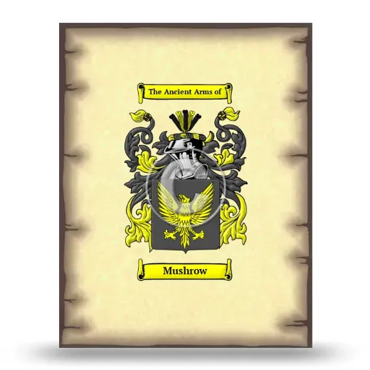 Mushrow Coat of Arms Print