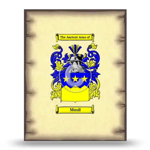 Musil Coat of Arms Print