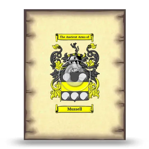 Mussell Coat of Arms Print