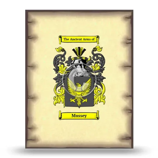 Mussey Coat of Arms Print