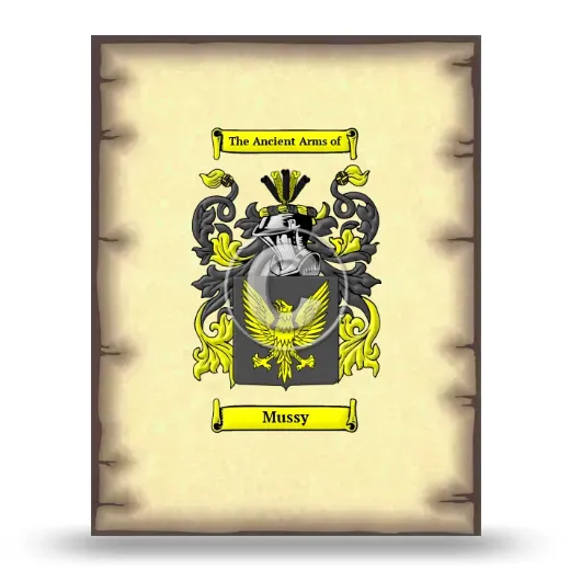 Mussy Coat of Arms Print