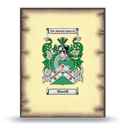 Mustill Coat of Arms Print