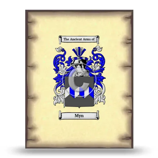 Myn Coat of Arms Print