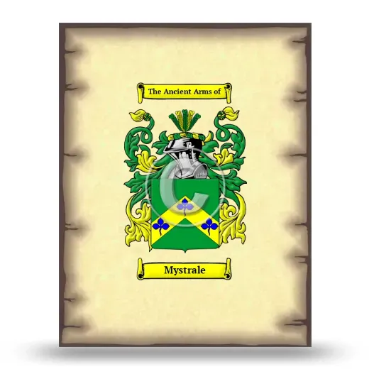 Mystrale Coat of Arms Print