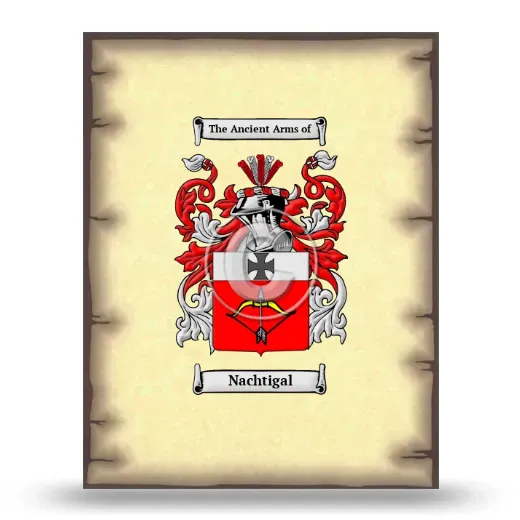 Nachtigal Coat of Arms Print