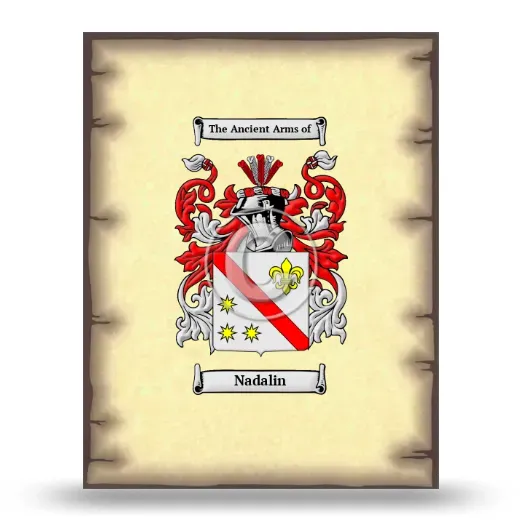 Nadalin Coat of Arms Print