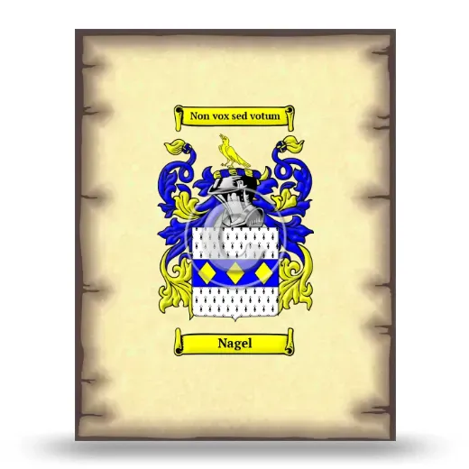 Nagel Coat of Arms Print