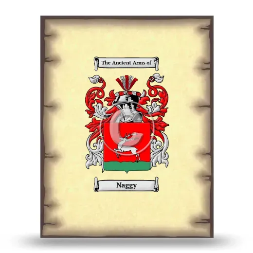 Naggy Coat of Arms Print