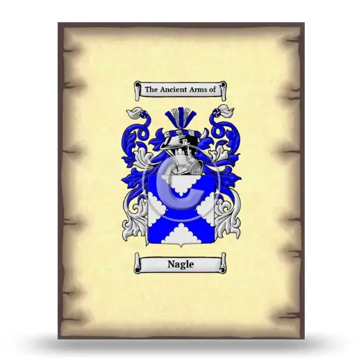 Nagle Coat of Arms Print