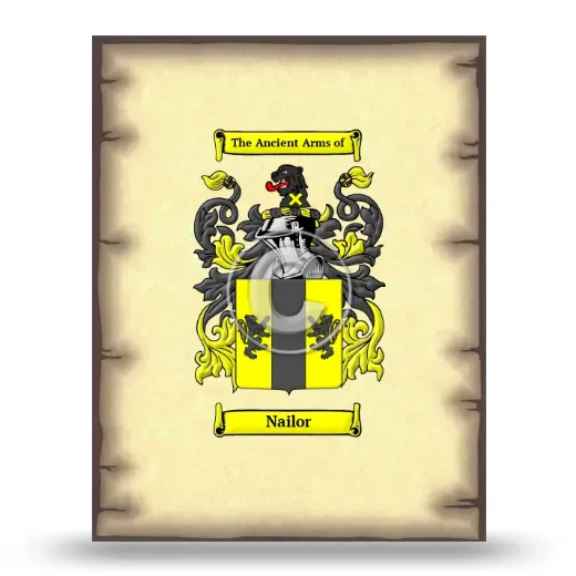 Nailor Coat of Arms Print
