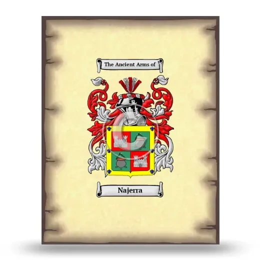 Najerra Coat of Arms Print