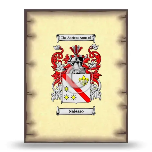 Nalesso Coat of Arms Print
