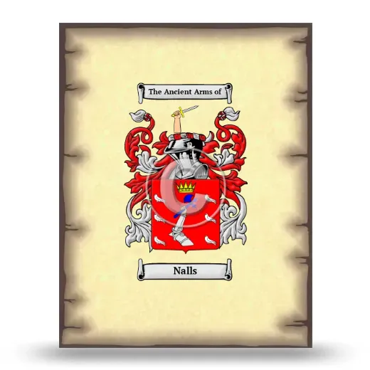 Nalls Coat of Arms Print