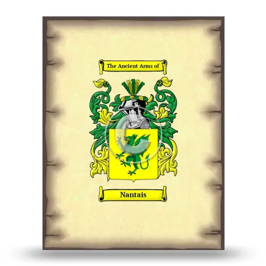 Nantais Coat of Arms Print