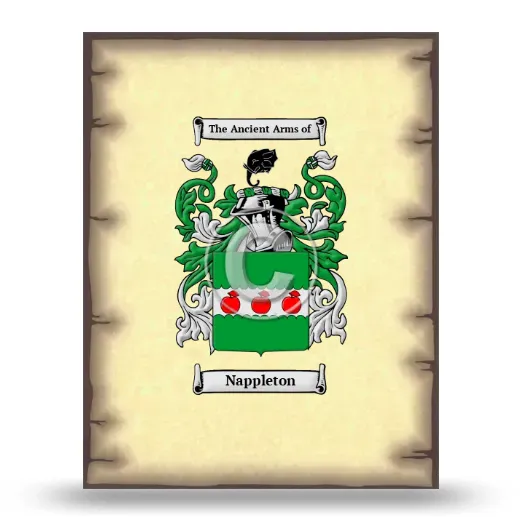 Nappleton Coat of Arms Print