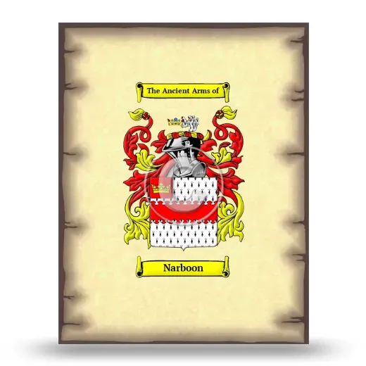 Narboon Coat of Arms Print