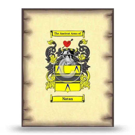 Natan Coat of Arms Print