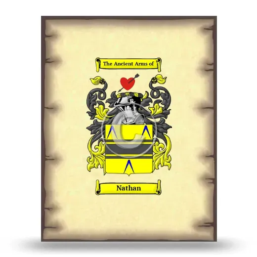 Nathan Coat of Arms Print