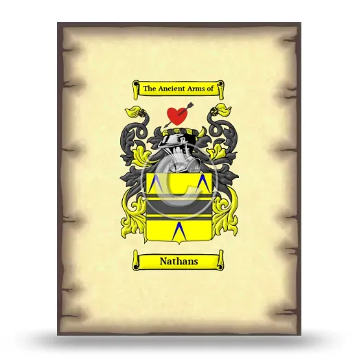 Nathans Coat of Arms Print