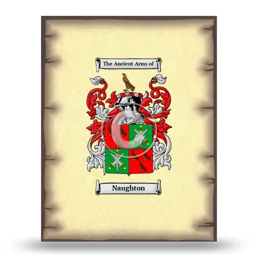 Naughton Coat of Arms Print