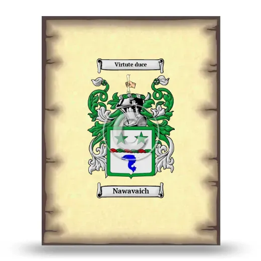 Nawavaich Coat of Arms Print
