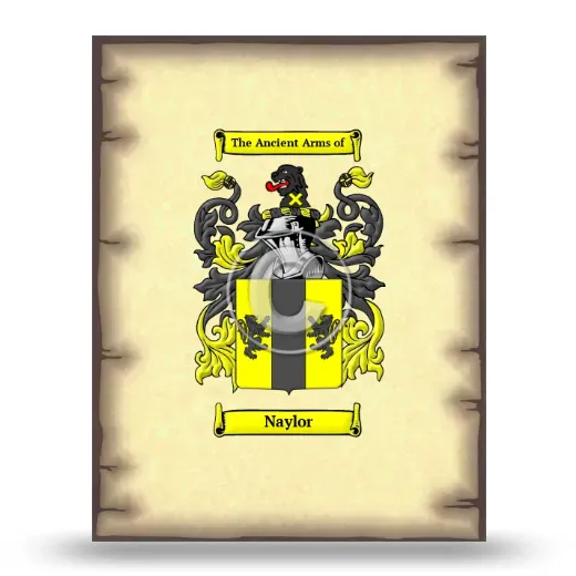 Naylor Coat of Arms Print