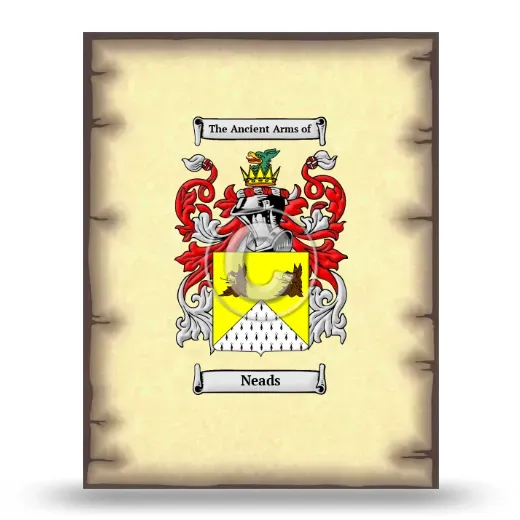 Neads Coat of Arms Print