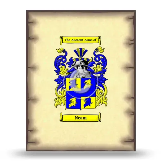 Neam Coat of Arms Print