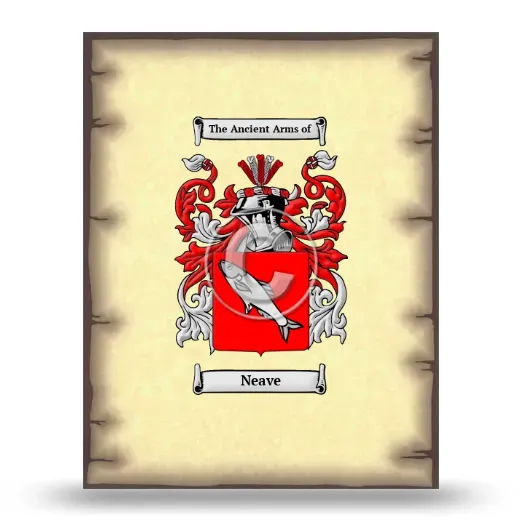 Neave Coat of Arms Print