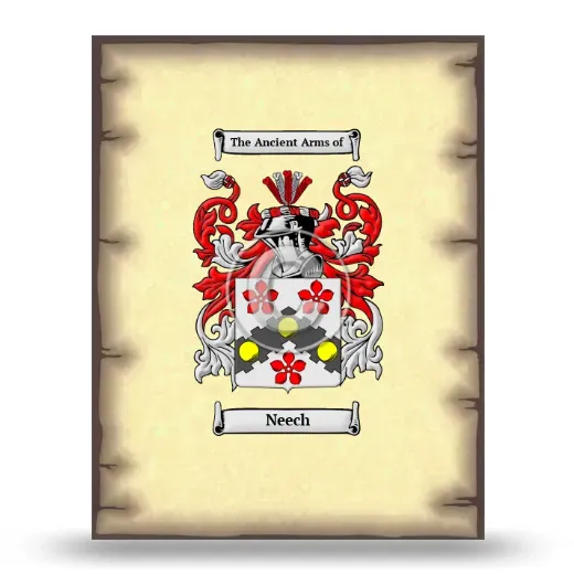 Neech Coat of Arms Print