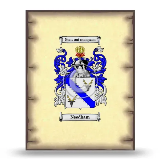 Needham Coat of Arms Print