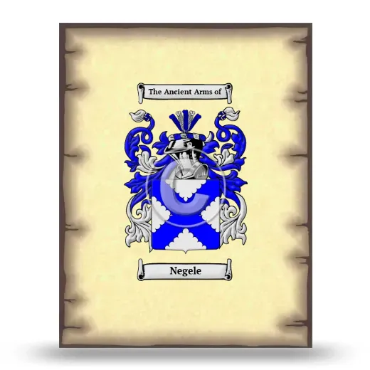 Negele Coat of Arms Print