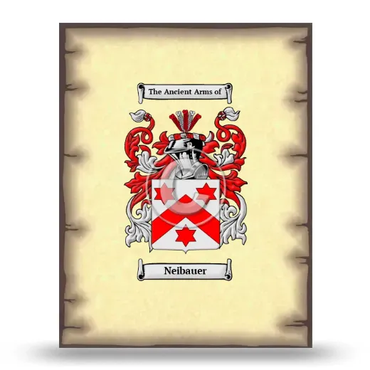 Neibauer Coat of Arms Print