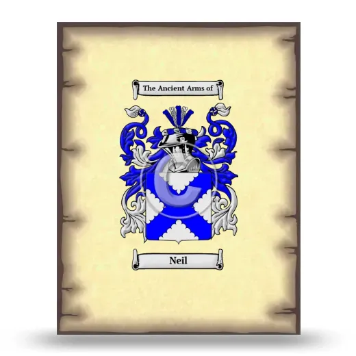 Neil Coat of Arms Print