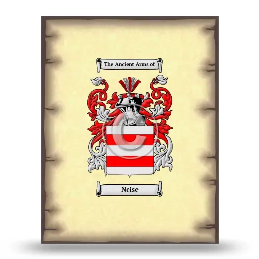 Neise Coat of Arms Print