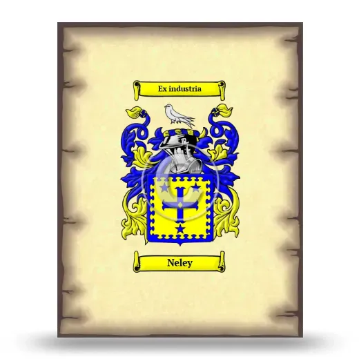 Neley Coat of Arms Print