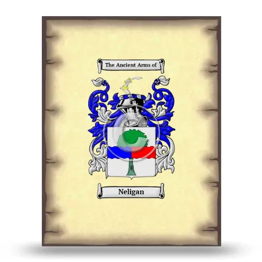 Neligan Coat of Arms Print