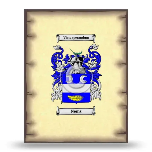 Nems Coat of Arms Print