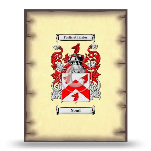 Nend Coat of Arms Print