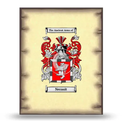 Nernuit Coat of Arms Print