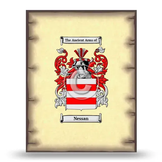 Nessan Coat of Arms Print